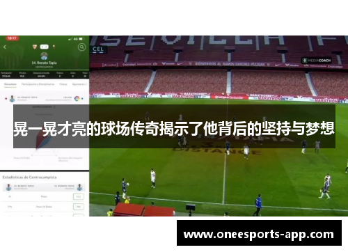晃一晃才亮的球场传奇揭示了他背后的坚持与梦想
